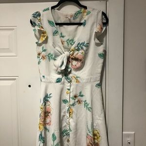 Gianni Bini Tie Front Sundress
